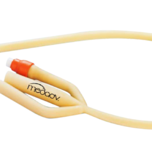 Three Way Silicone Coated Latex Foley Catheter