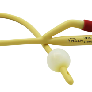 Two Way Silicone Coated Latex Foley Catheter